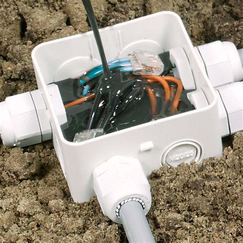 landscape low voltage junction box|underground junction boxes watertight.